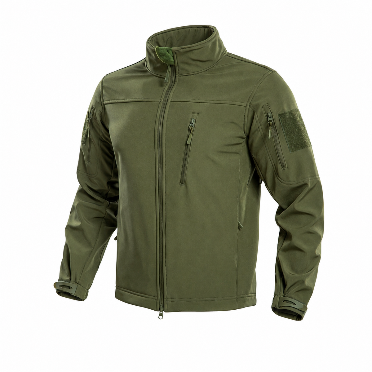 Herren-Taktik-Softshelljacke mit Fleecefutter