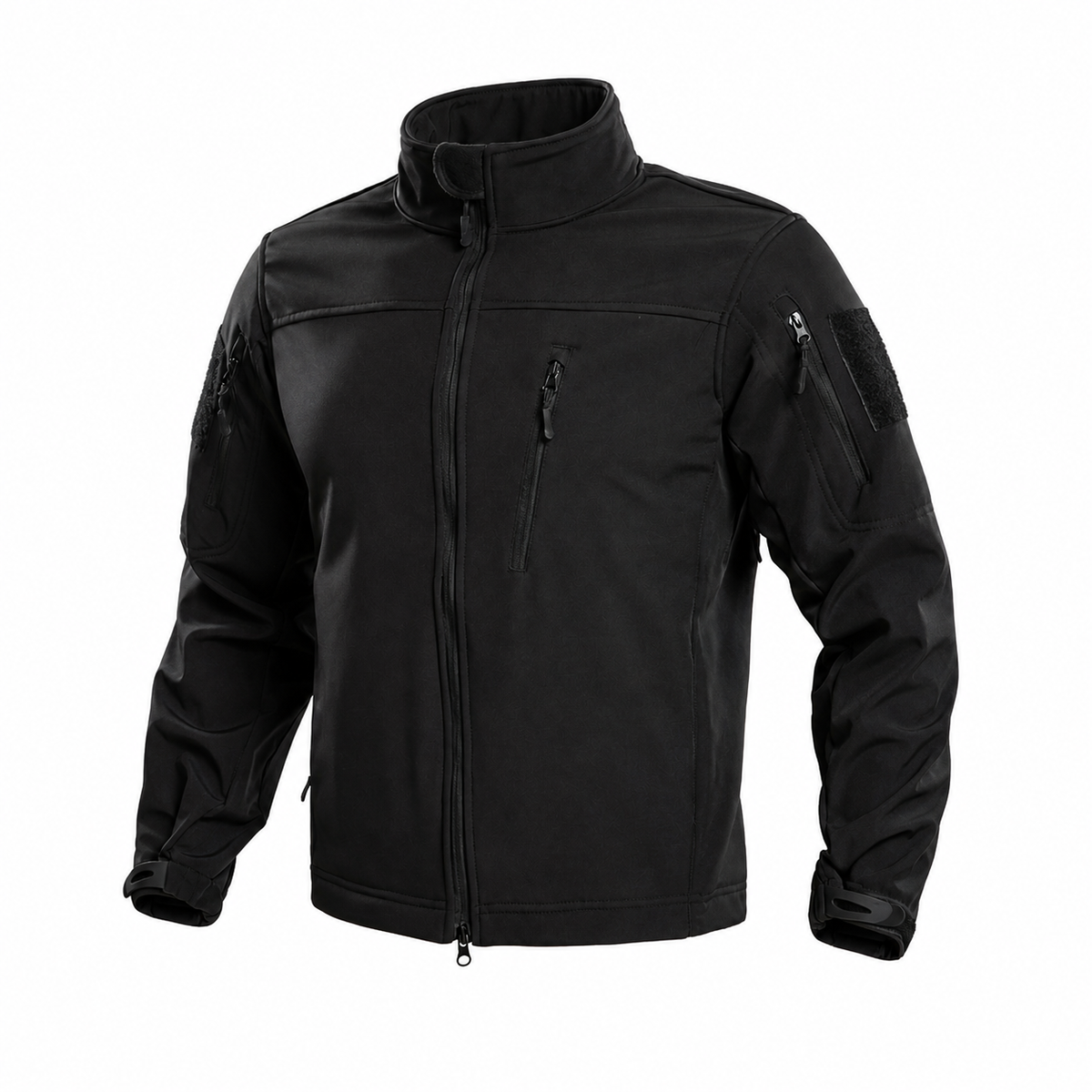 Herren-Taktik-Softshelljacke mit Fleecefutter
