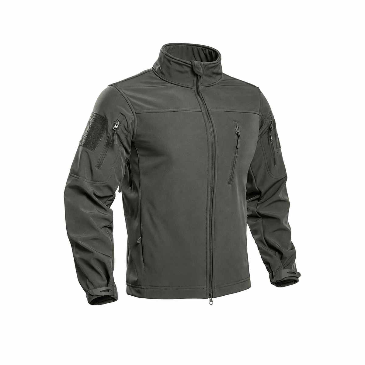 Herren-Taktik-Softshelljacke mit Fleecefutter