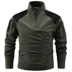 StrikeFlex™ – Taktisches Langarmshirt mit 1/4-Zip für Herren