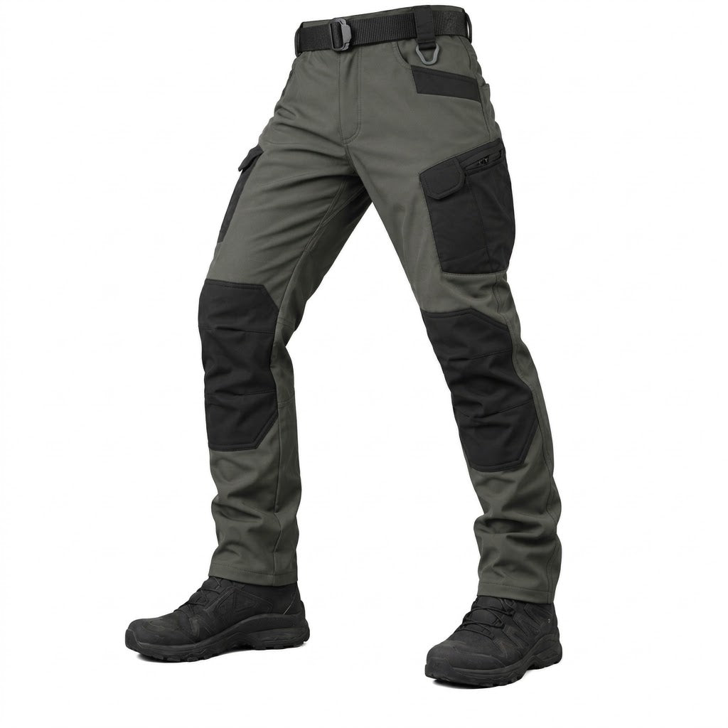 Premium Softshell-Taktikhose für Herren – Fleecegefüttert, verstärkt und wasserabweisend
