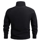 Taktisches Herren-Kampfshirt mit 1/4-Reißverschluss, schnelltrocknend, elastisch und als Pullover tragbar