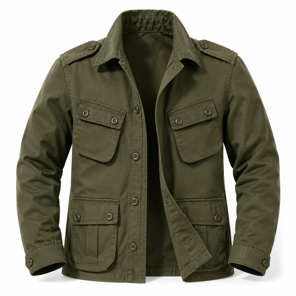 FieldCore™ – Klassische Outdoor-Feldjacke für Herren