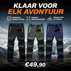 BergFlex – Thermo Outdoor Wandelbroek voor Heren