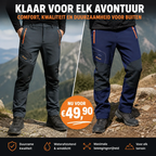 BergFlex – Thermo Outdoor Wandelbroek voor Heren