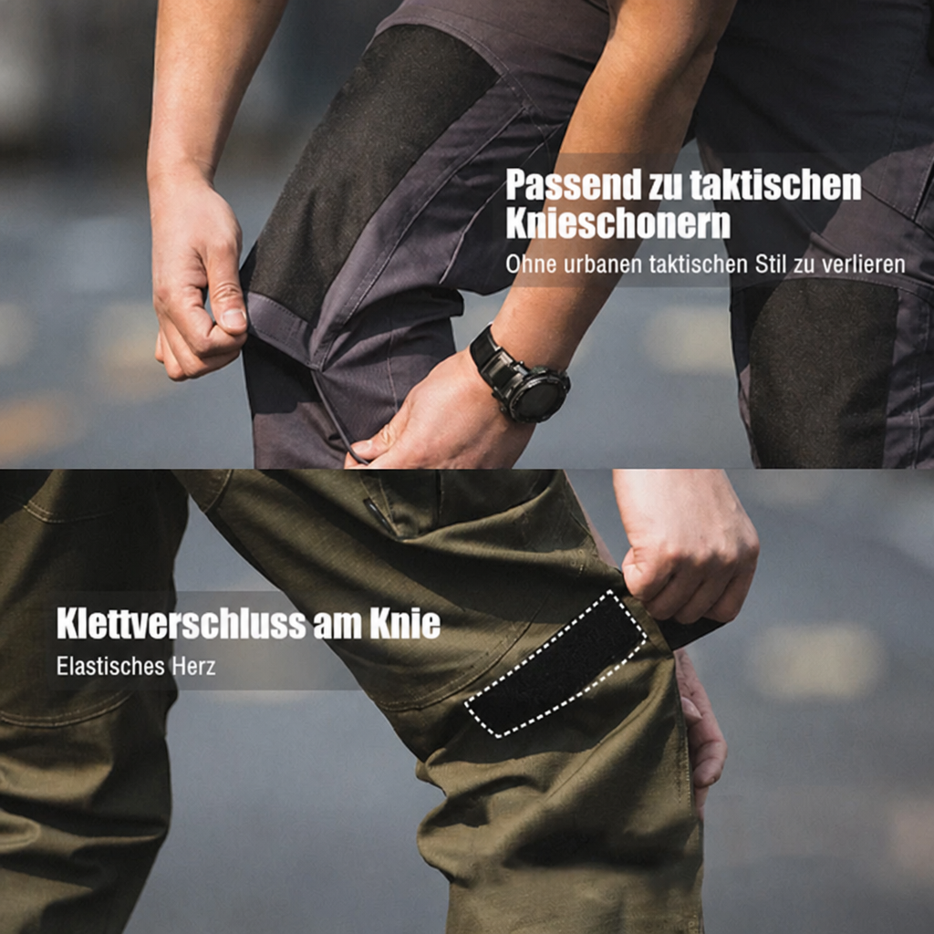Wasserdichte taktische Ripstop-Cargohose für Herren – urbaner Utility-Stil