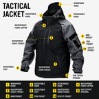 StealthCore™ – Leichte taktische Outdoorjacke mit Kapuze für Herren