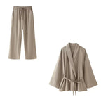 Conjunto de kimono tradicional elegante Himari