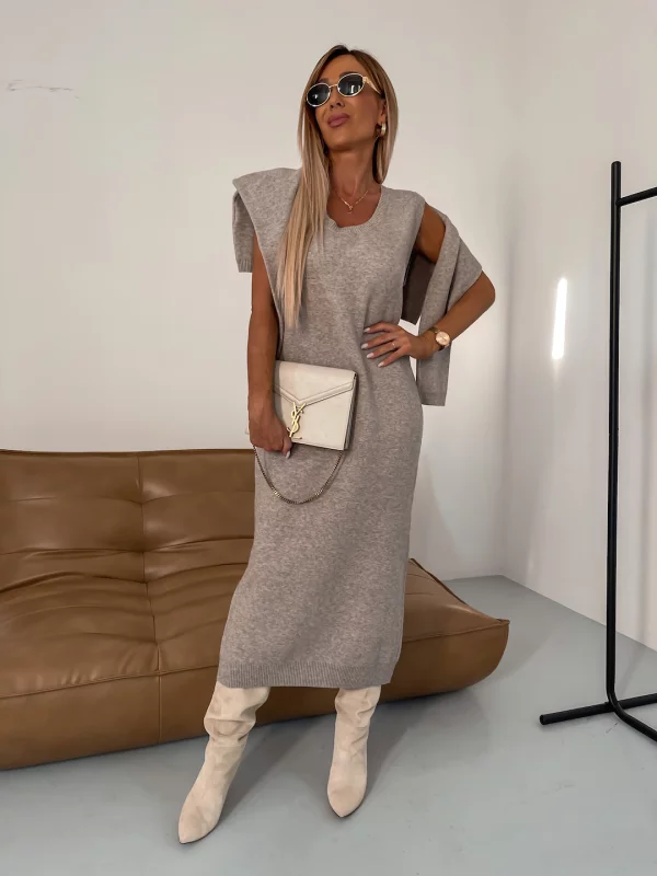 Nicole | Conjunto de invierno tejido cálido y acogedor para mujer