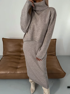 Nicole | Conjunto de invierno tejido cálido y acogedor para mujer