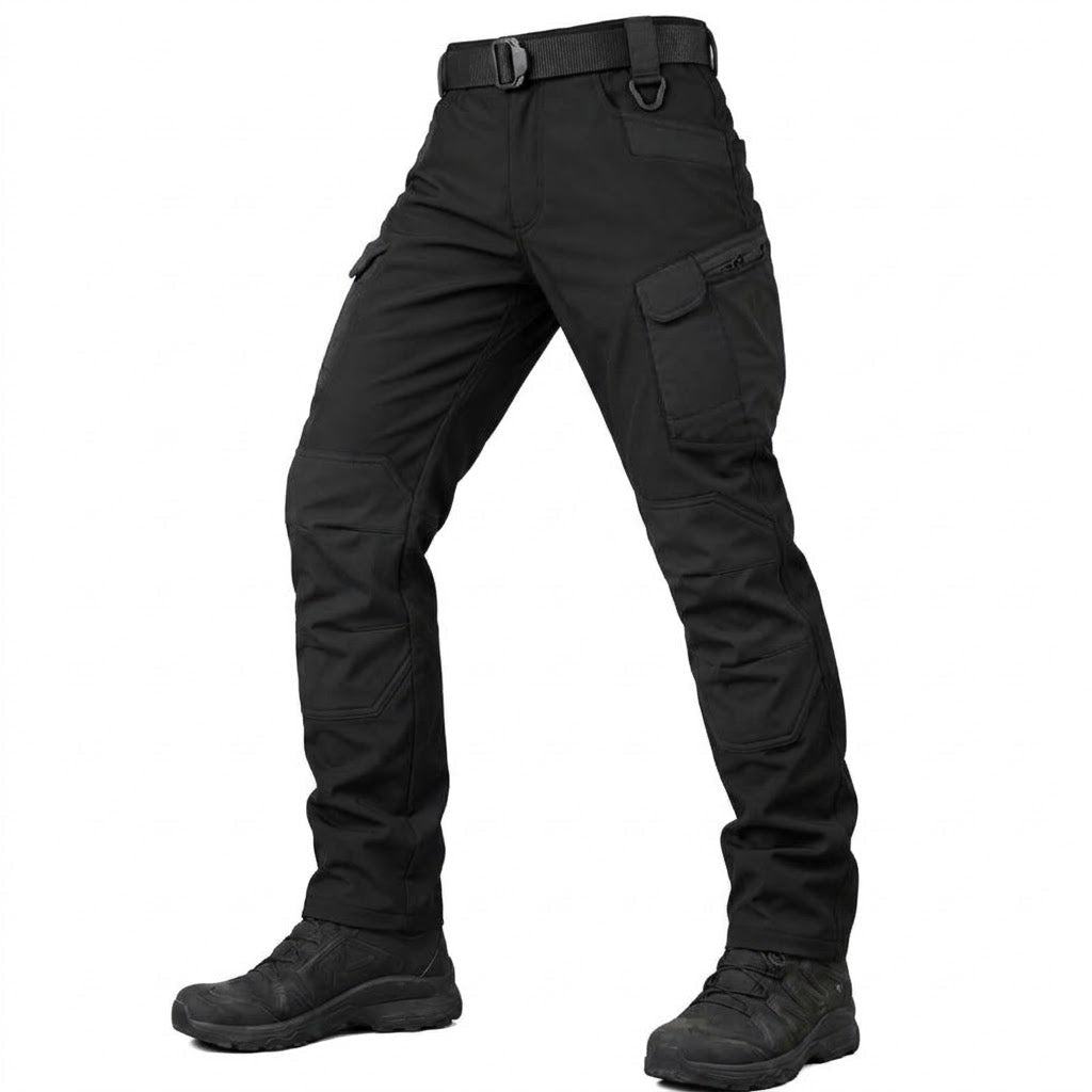 Premium Softshell-Taktikhose für Herren – Fleecegefüttert, verstärkt und wasserabweisend