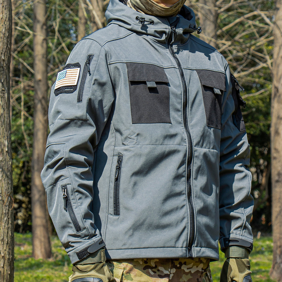 StormGuard™ – Taktische Softshell-Outdoorjacke für Herren