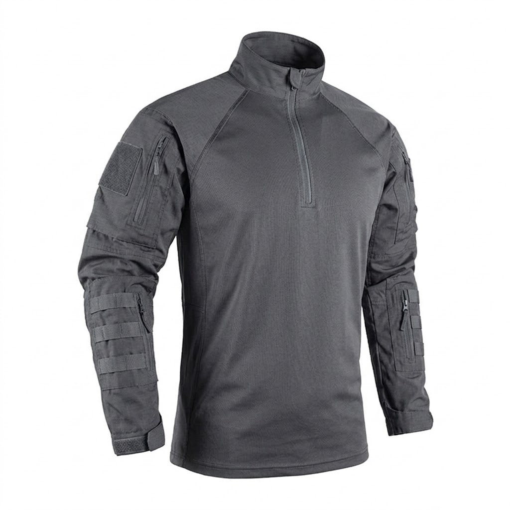 OperatorPro™ – Taktisches Combat-Langarmshirt mit 1/4-Zip für Herren