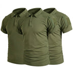 Taktische Poloshirts im 3er-Pack – Schnelltrocknend