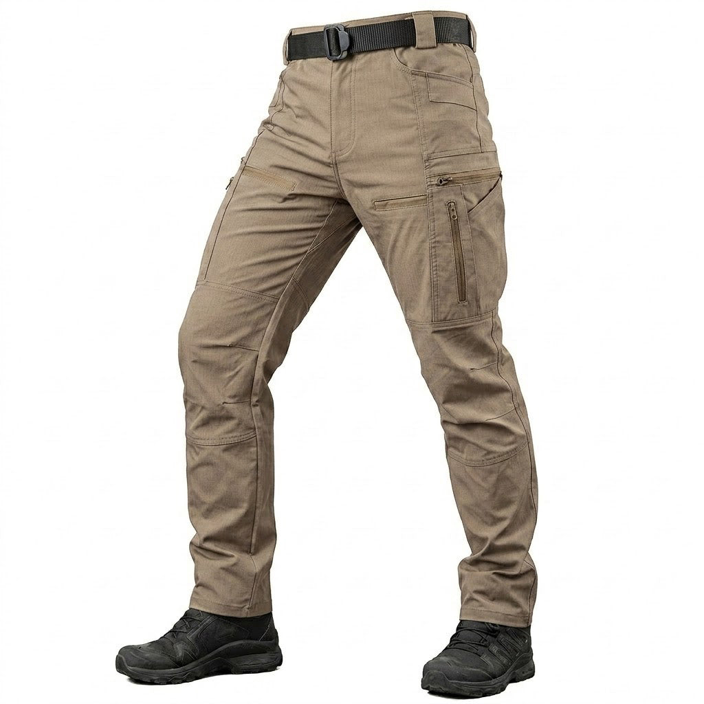 Wasserabweisende taktische Cargohose für Herren mit mehreren praktischen Taschen