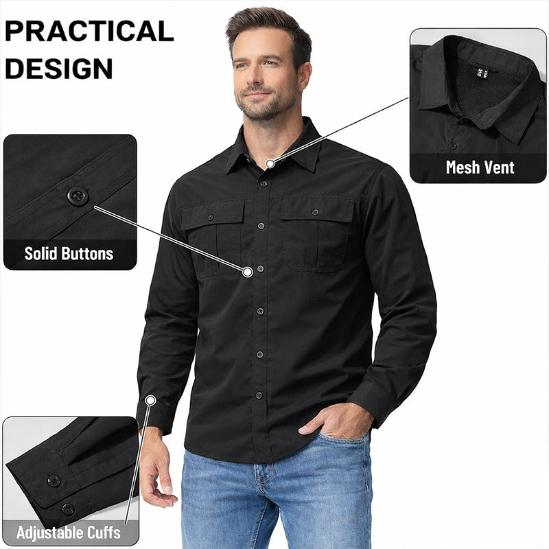 Operator Series – Schnelltrocknendes taktisches Langarm-Funktionsshirt