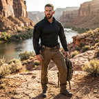 IronFlex™ – Taktisches Combat-Langarmshirt für Herren