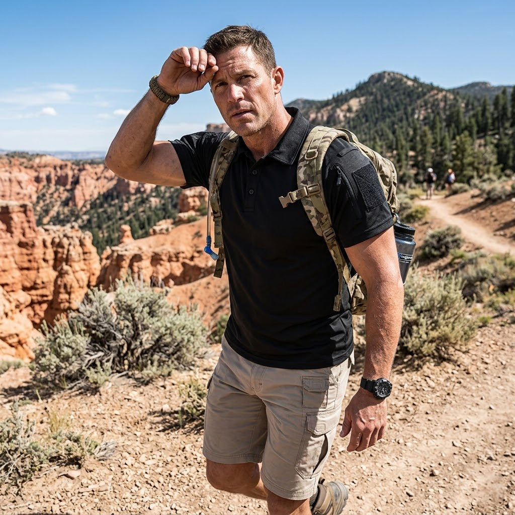 Taktische Poloshirts im 3er-Pack – Schnelltrocknend