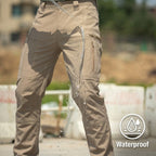 Wasserabweisende taktische Cargohose für Herren mit mehreren praktischen Taschen