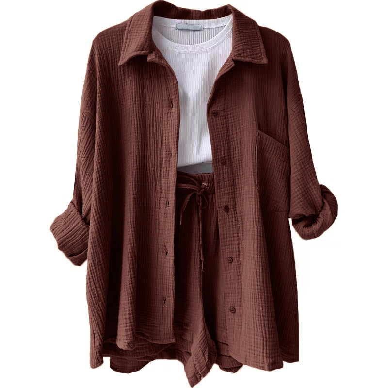 LEONIE | Conjunto de algodón cómodo para looks relajados de diario
