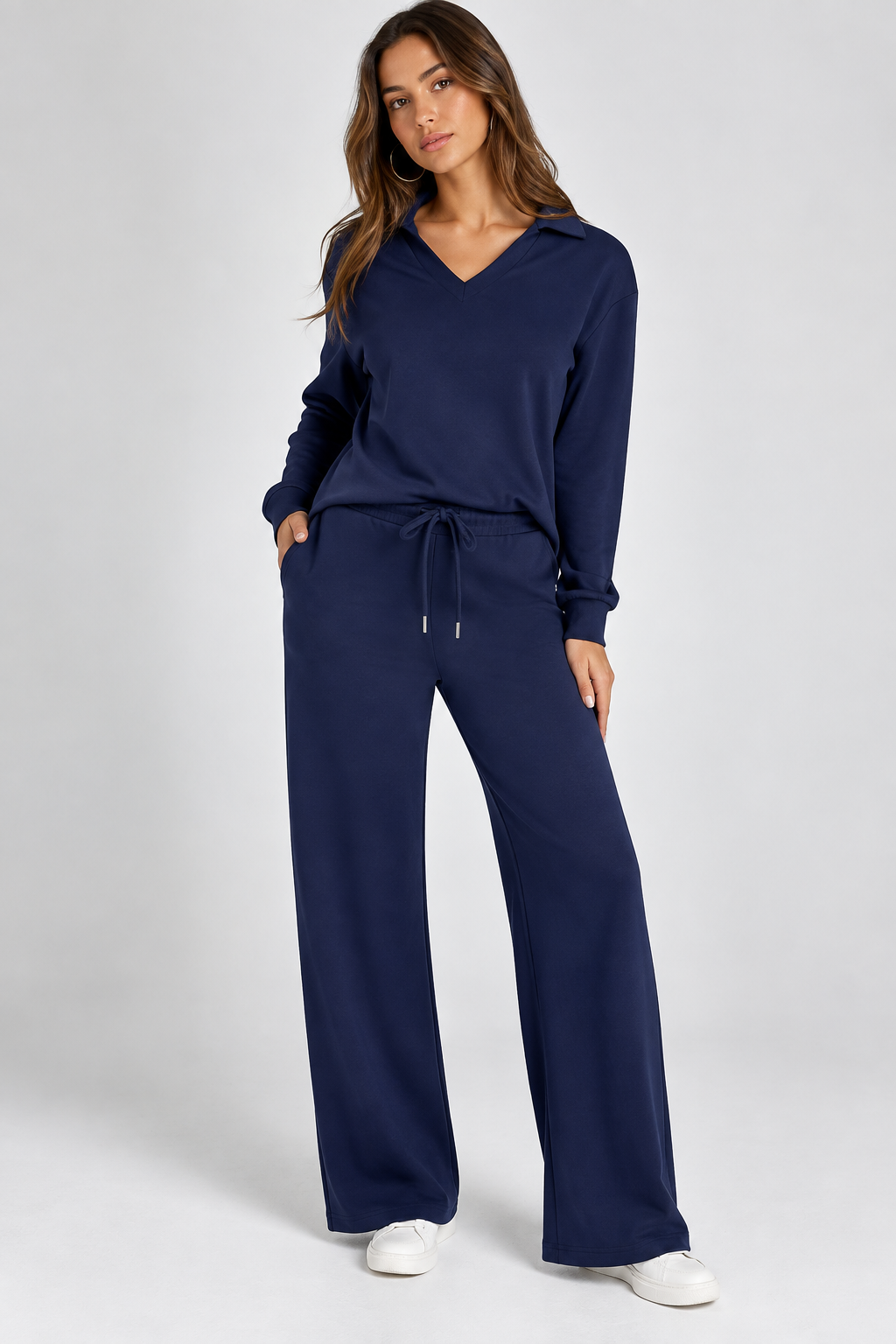 NOVA | Elegante conjunto de 2 piezas con camiseta de manga larga