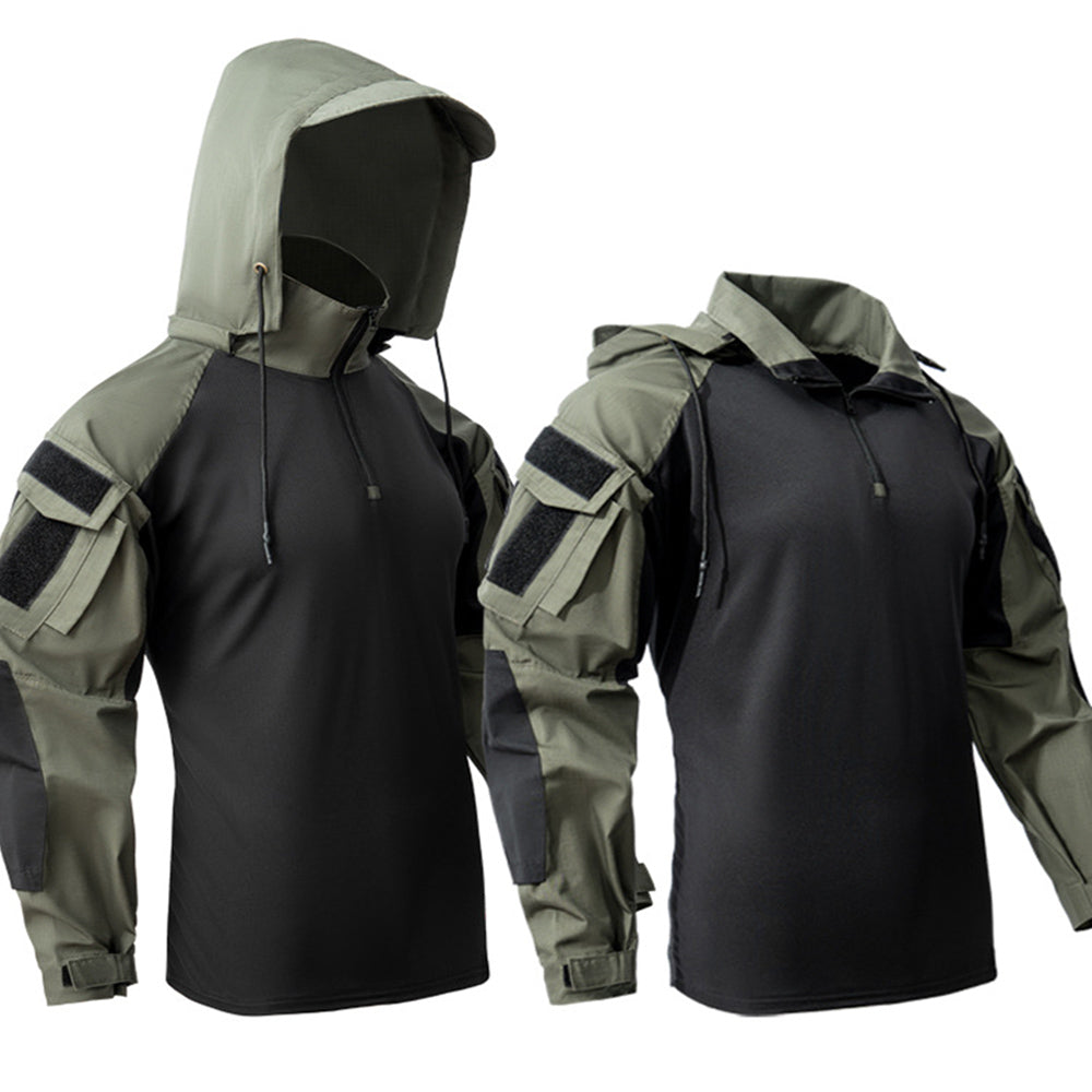 CombatEdge™ – Taktisches Langarmshirt mit Kapuze für Herren