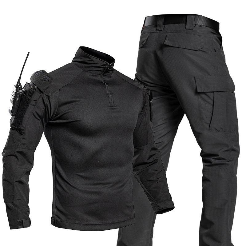 Herren-Taktik-Kampfuniform-Set – wasserdichtes Outdoor-Einsatzhemd und -hose für Training, Wandern und Feldeinsatz