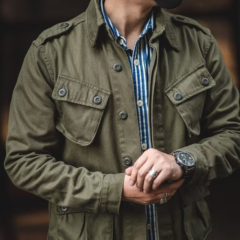 FieldCore™ – Klassische Outdoor-Feldjacke für Herren