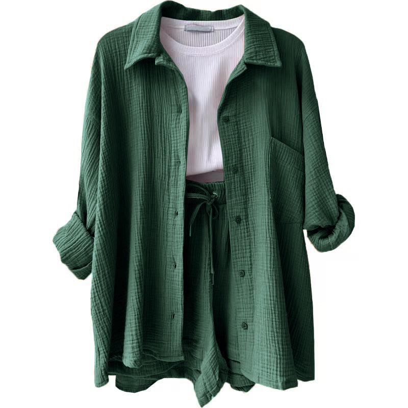 LEONIE | Conjunto de algodón cómodo para looks relajados de diario