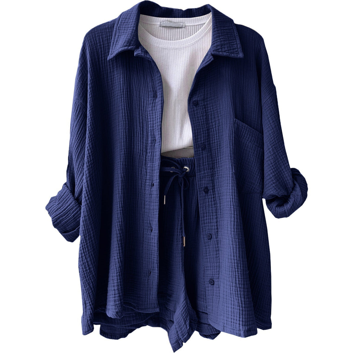 LEONIE | Conjunto de algodón cómodo para looks relajados de diario
