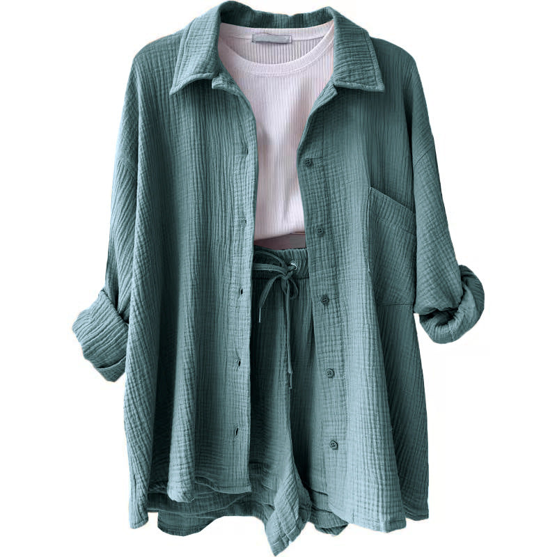 LEONIE | Conjunto de algodón cómodo para looks relajados de diario