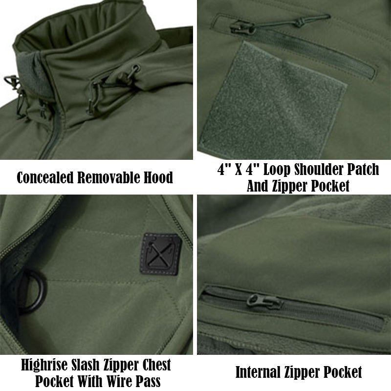 Archon Softshell-Taktik-Militärjacke für Spezialeinsätze