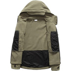 Archon Warme taktische Militärjacke mit Fleecefutter und Kapuze