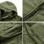Archon Warme taktische Militärjacke mit Fleecefutter und Kapuze