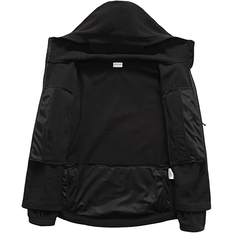 Archon Warme taktische Militärjacke mit Fleecefutter und Kapuze