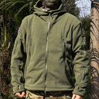 Archon Warme taktische Militärjacke mit Fleecefutter und Kapuze