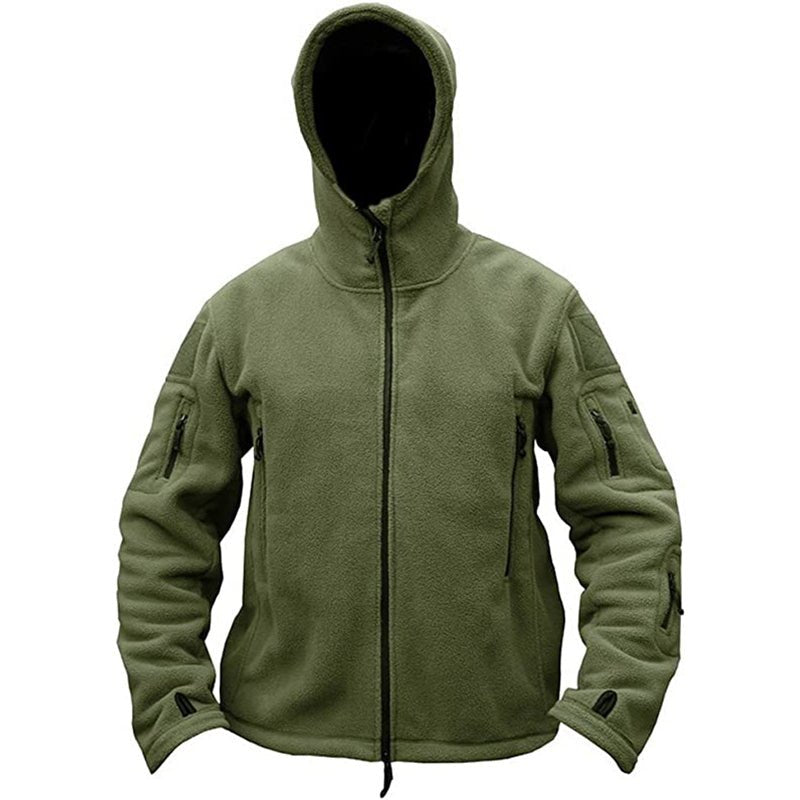 Archon Warme taktische Militärjacke mit Fleecefutter und Kapuze
