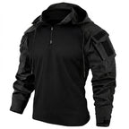 CombatEdge™ – Taktisches Langarmshirt mit Kapuze für Herren