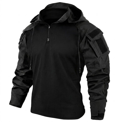 CombatEdge™ – Taktisches Langarmshirt mit Kapuze für Herren