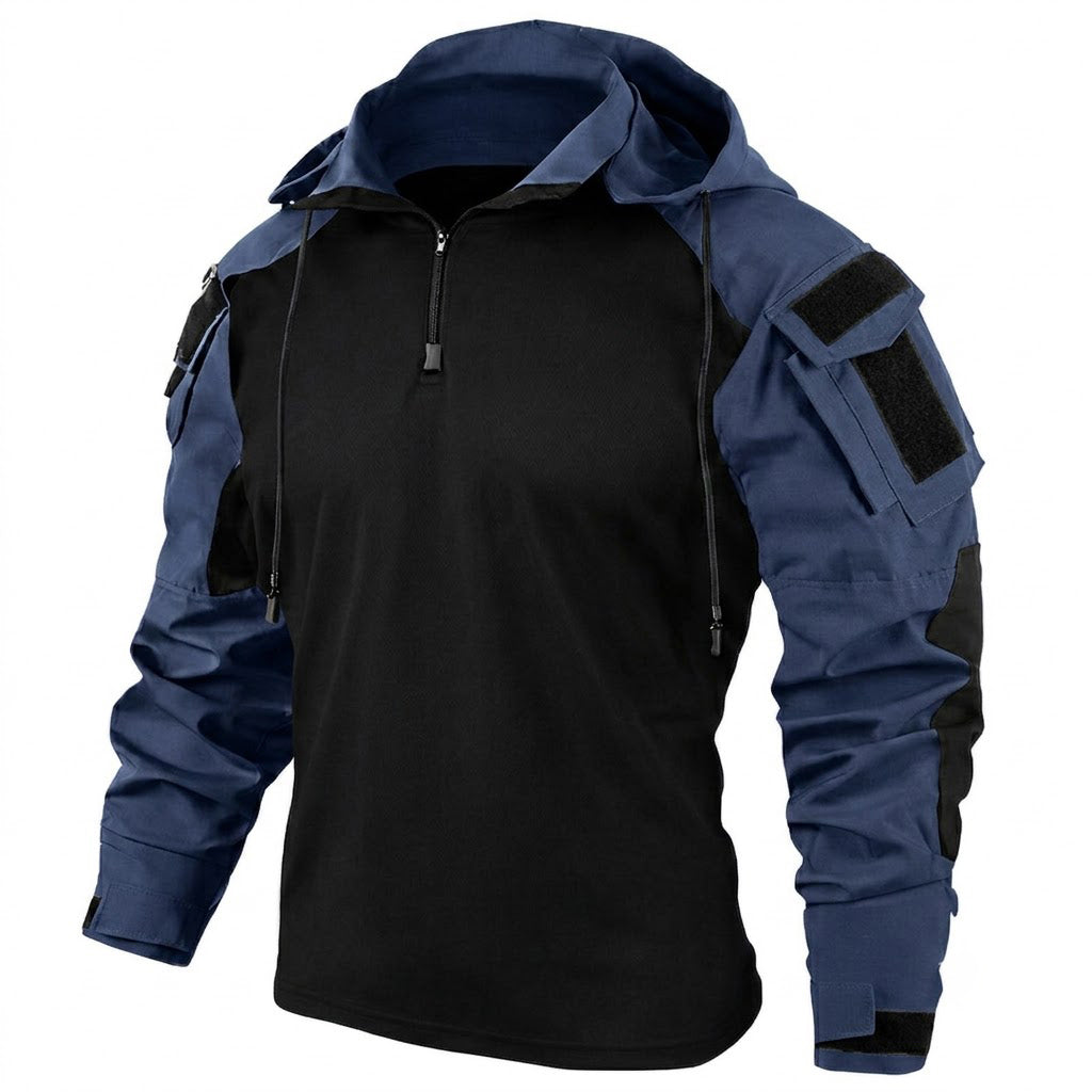 CombatEdge™ – Taktisches Langarmshirt mit Kapuze für Herren