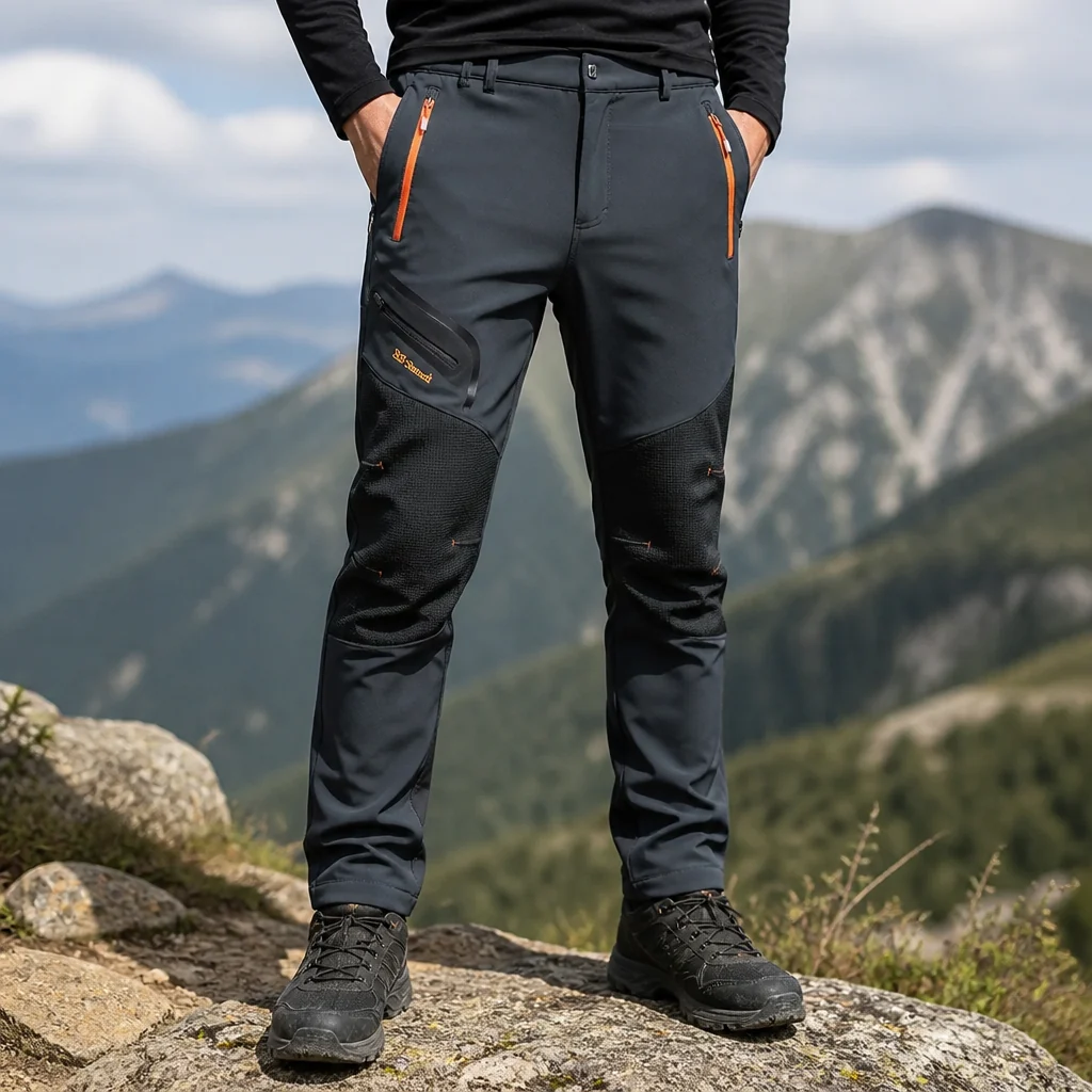 BergFlex – Thermo Outdoor Wandelbroek voor Heren