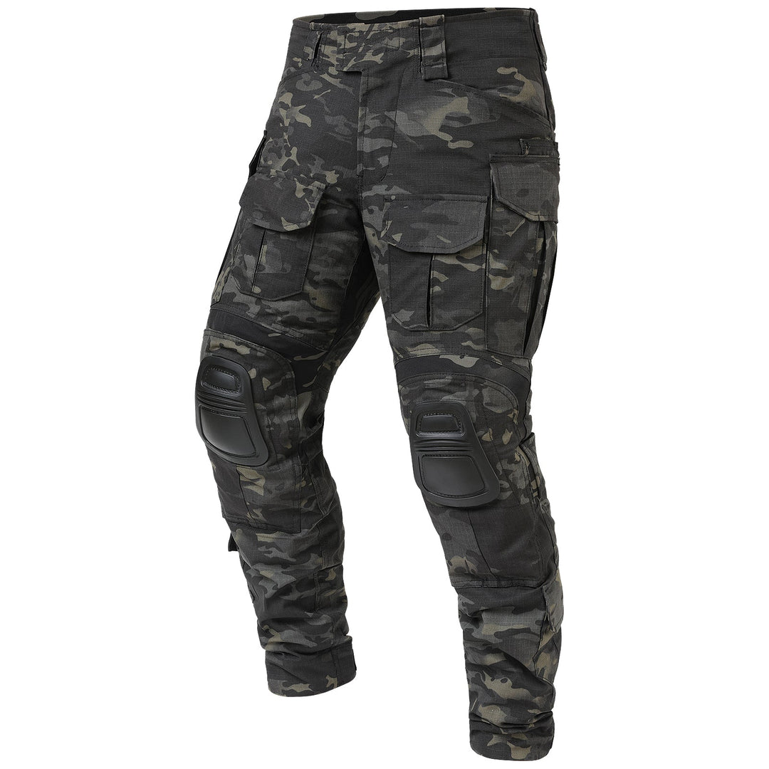 G3 Pro Gevechtsbroek met Kniebeschermers – Ripstop Tactische Camouflagebroek