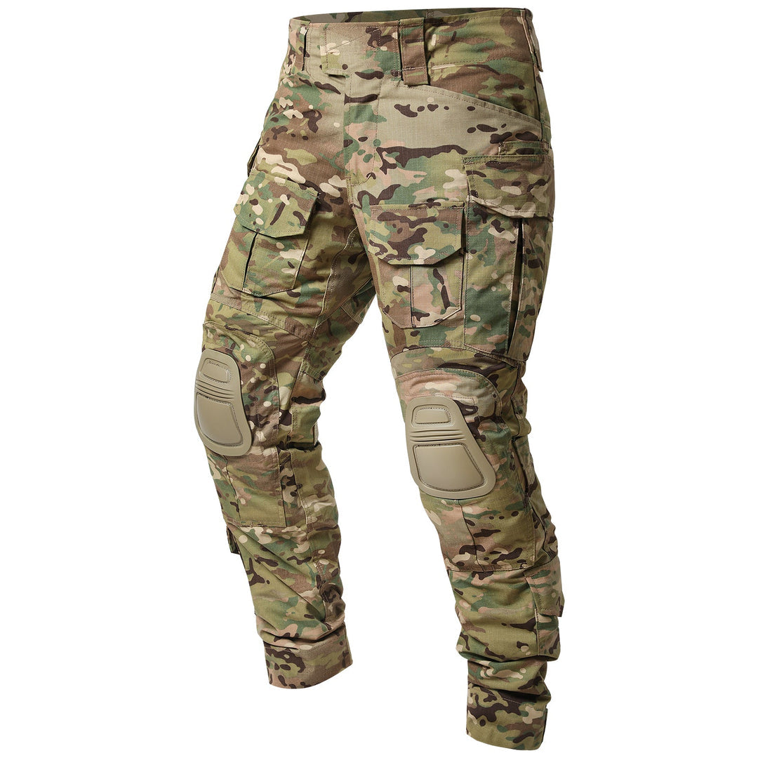 G3 Pro Gevechtsbroek met Kniebeschermers – Ripstop Tactische Camouflagebroek
