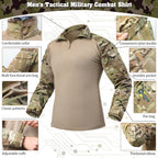 G3 Pro Rapid Assault Combat-Shirt mit funktionalen Taschen und Tarnmuster