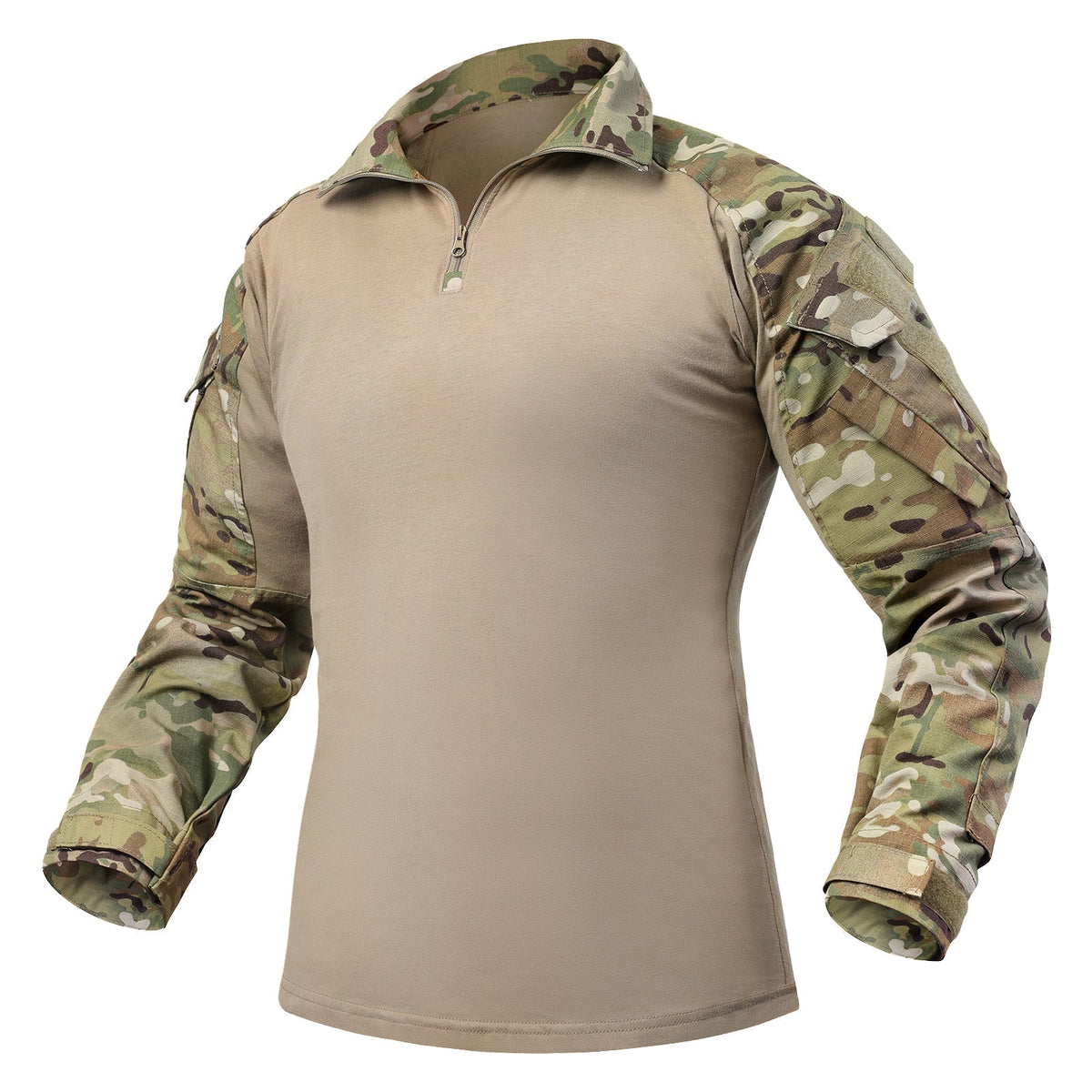 G3 Pro Rapid Assault Combat-Shirt mit funktionalen Taschen und Tarnmuster