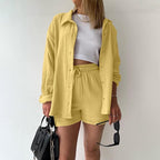 LEONIE | Conjunto de algodón cómodo para looks relajados de diario
