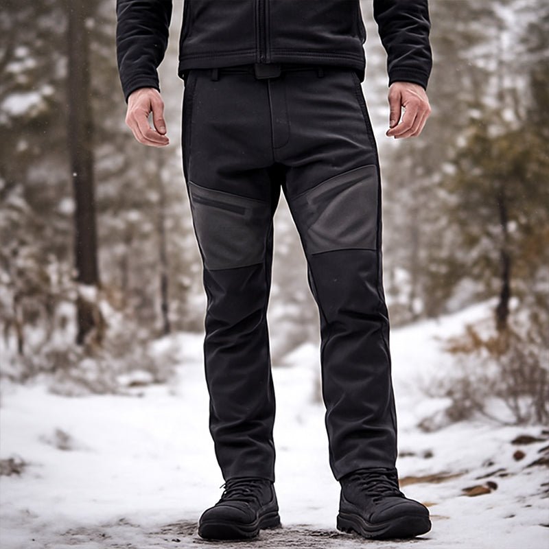 Grampus waterdichte softshell tactische winterbroek Zwart