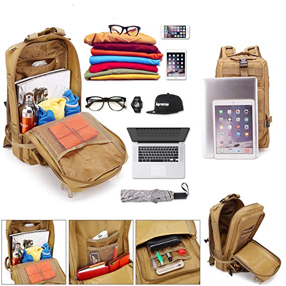 FieldPack™ – Taktischer Outdoor-Rucksack mit MOLLE-System
