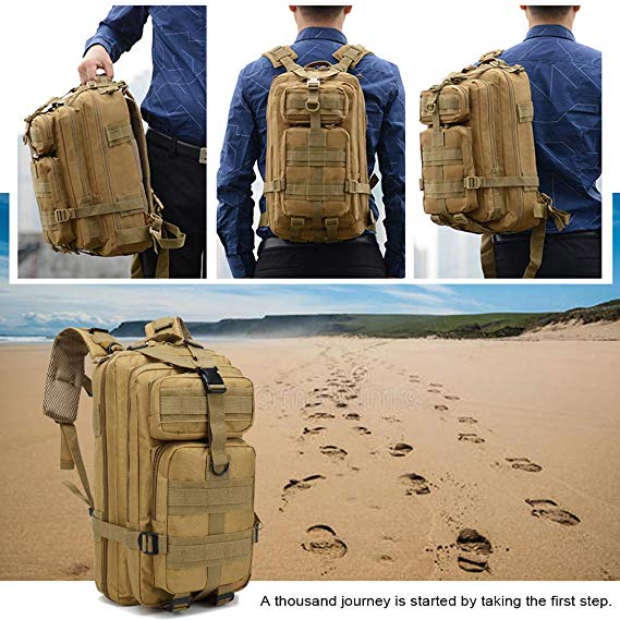FieldPack™ – Taktischer Outdoor-Rucksack mit MOLLE-System