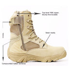 Herren-Delta-Taktikstiefel – leichte Militärstiefel für leichte Einsätze
